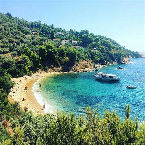 Koutsouri beach, Skiathos, island Sporades Aegean sea