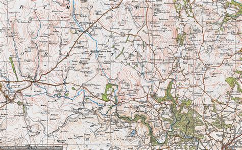 Old Maps of Dartmoor National Park, Devon - Francis Frith