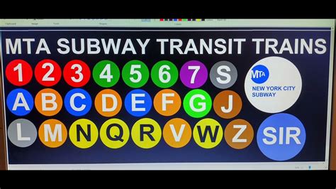 MTA New York City Subway Paint Art 🎨 Trains WILLIAM TORRES NYC Logo ...