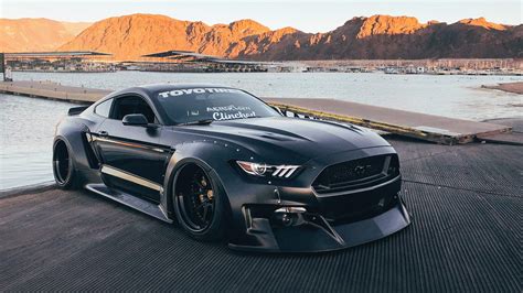 If Darth Vader Was a Car: Black Mustang Fitted with Pazi Performance ...