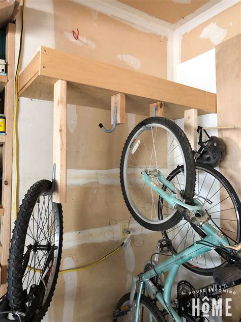 Easy and Cheap DIY Bike Rack - House Becoming Home