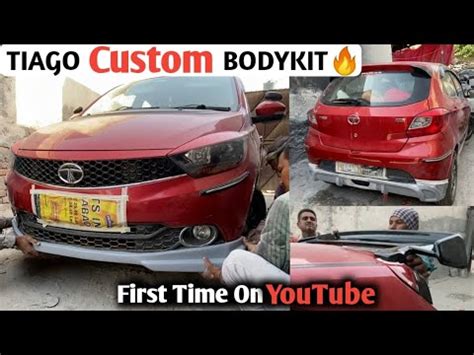 Tata Tiago Custom Body Kit | Body Kit | Custom Body kit for Car || Modified Tiago - YouTube