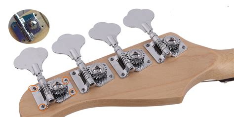 How to Replace the Tuners of Jazz Bass & P Bass? - Glarry.co.uk