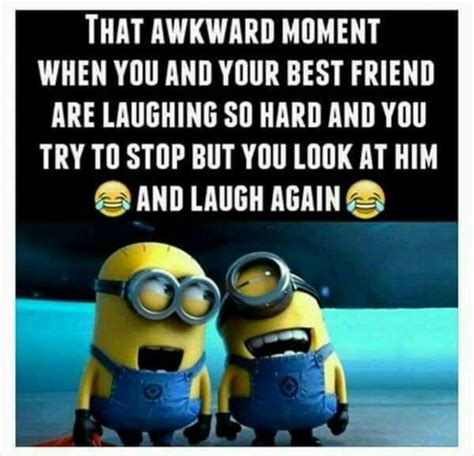 Best friend -Laugh | Funny minion quotes, Funny minion memes, Best ...