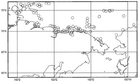 Stations where Arctic Malacostraca species were sampled in the Chukchi,... | Download Scientific ...