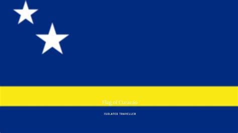 Flag Of Curacao | Isolated Traveller