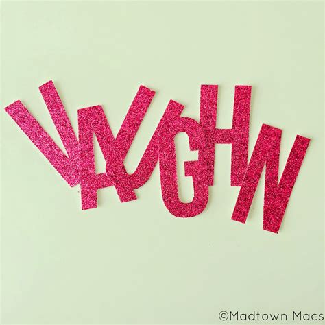 Glitter Letter Cake Topper | Charisa Darling