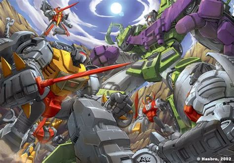 Dinobots vs Devastator | Dinobots, Transformers artwork, Grimlock ...