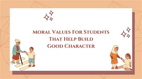 Moral Values for Students That Help Build a Good Character