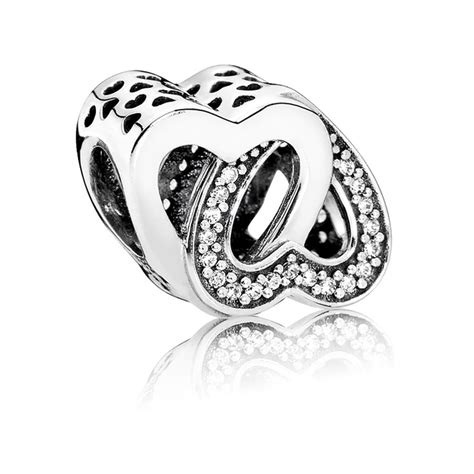 Pandora Entwined Hearts Charm 791880CZ | Francis & Gaye Jewellers