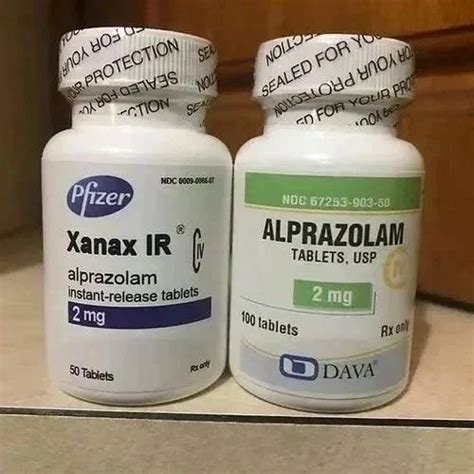 Pfizer Xanax Xr 2mg, 250 Tablets., 1 mg at best price in Hyderabad | ID: 2851661578633