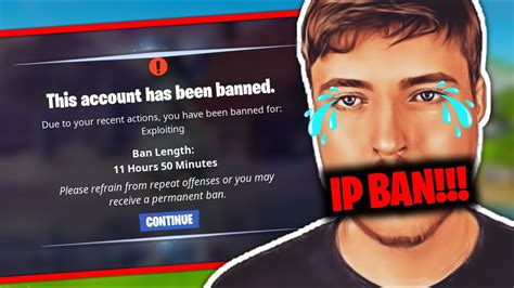 HOW TO REMOVE FORTNITE IP BAN 2023 | UNBAN FORTNITE ACCOUNT - YouTube