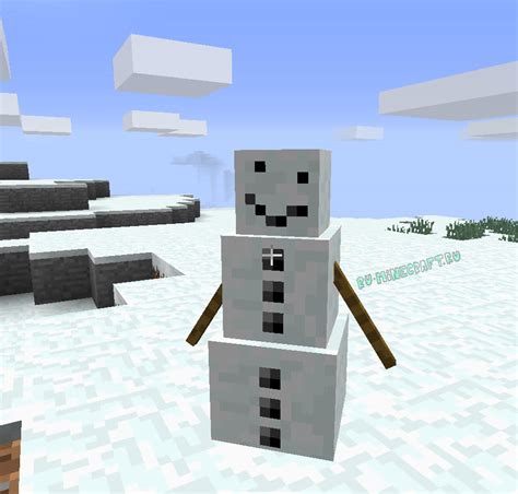 Random Snow Golem Faces - новые лица снеговиков [1.13.2] [32x] » Скачать Текстуры для майнкрафт ...