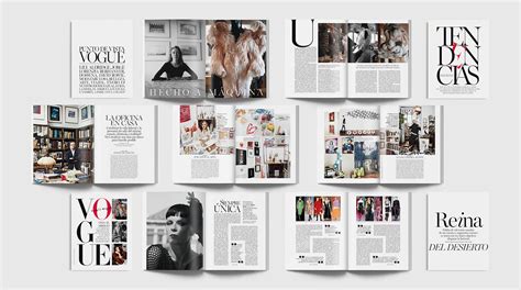 Layouts for Vogue Magazine (4) | Images :: Behance