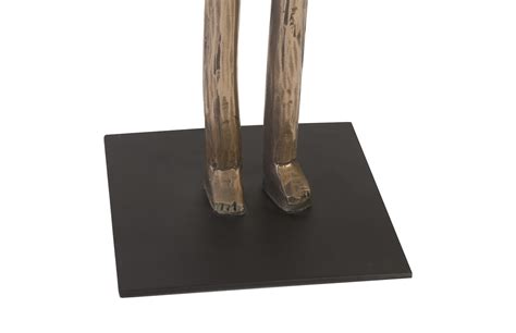 Phillips Collection Bulol Sculpture, Polished Bronze, Sm | Brown ...