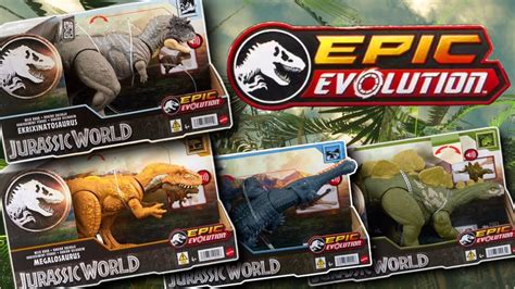 Las Nuevas Figuras de Jurassic World Epic Evolution del 2024 ...