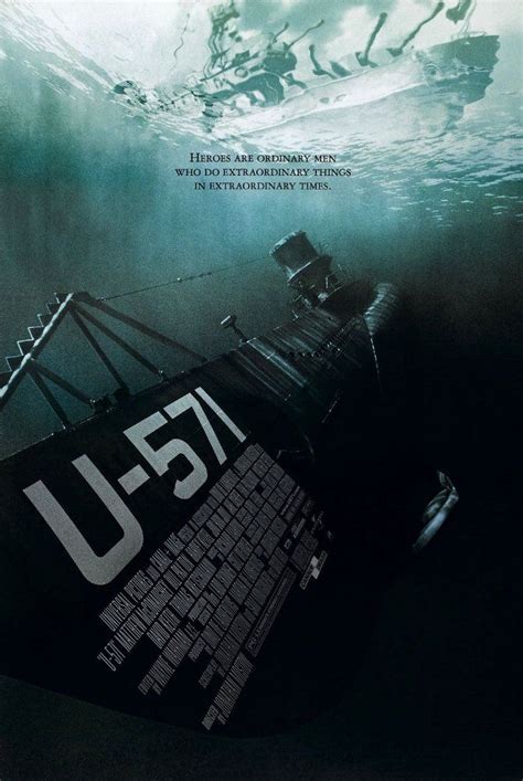 U-571 (2000). Made me never want to go in a submarine! | U 571 film, U 571, Submarine movie