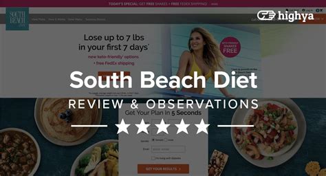 South Beach Diet Reviews - Is It Safe & Effective?