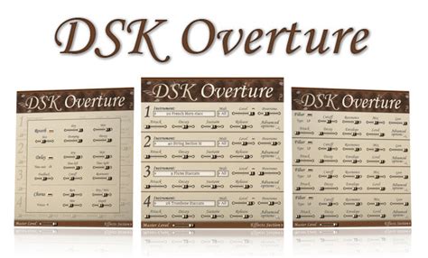 DSK Music Overture free orchestral VST plugin updated