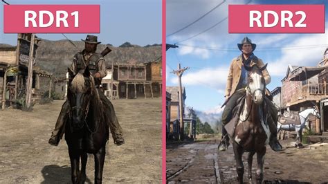 Red Dead Redemption 1 (2010) vs. Red Dead Redemption 2 (2018) Trailer ...