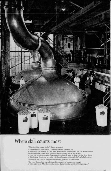 Beer In Ads #4313: The Rheingold Story, Part 4, Where Skill Counts Most » Brookston Beer Bulletin