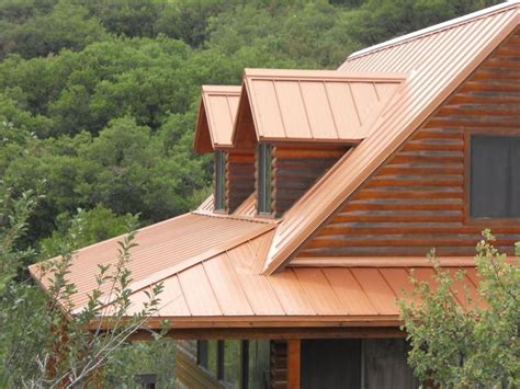 Skyline Standing Seam Metal Roof | Copper Penny Cabin | ASC Building ...