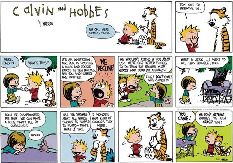 Calvin and Hobbes by Bill Watterson for September 06, 2020 | GoComics.com | Calvin and hobbes ...