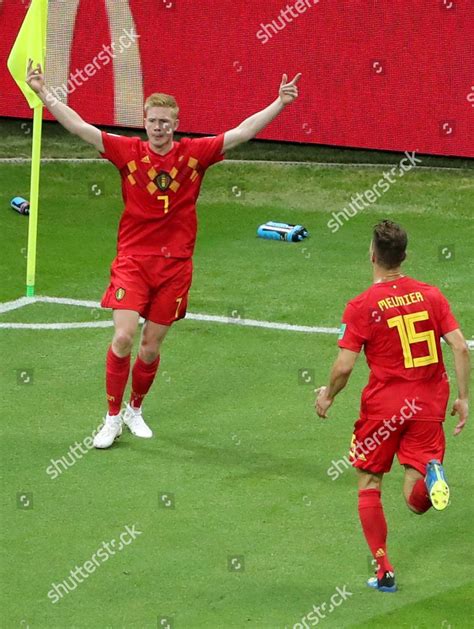 Kevin De Bruyne L Belgium Celebrates Editorial Stock Photo - Stock ...