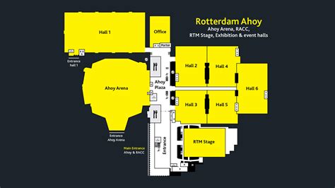 Floor plan - Rotterdam Ahoy