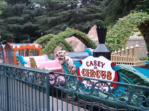 Casey Jr. Circus Train - Fantasyland - Disneyland Park California