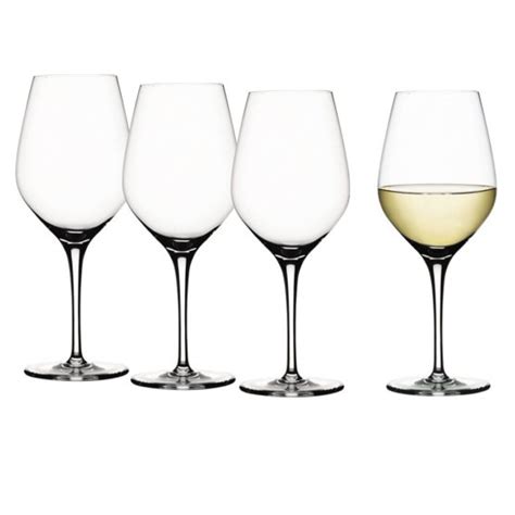 Spiegelau Small White Wine Glasses, Set of 4, Crystal, 360 ml ...