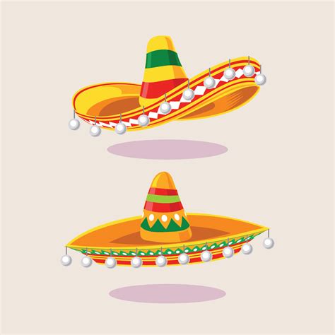 Illustration of Set Sombrero Hat 225452 Vector Art at Vecteezy