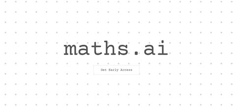 Maths.ai - EarnHub.AI