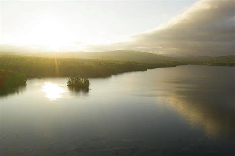 Abstract Silver Lake Photograph by David Stevens - Fine Art America