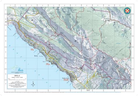 Brela Map by Croatian Mountain Rescue Service - HGSS | Avenza Maps