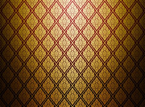 Thai Art Pattern Background Damask Style 7165567 Vector Art at Vecteezy