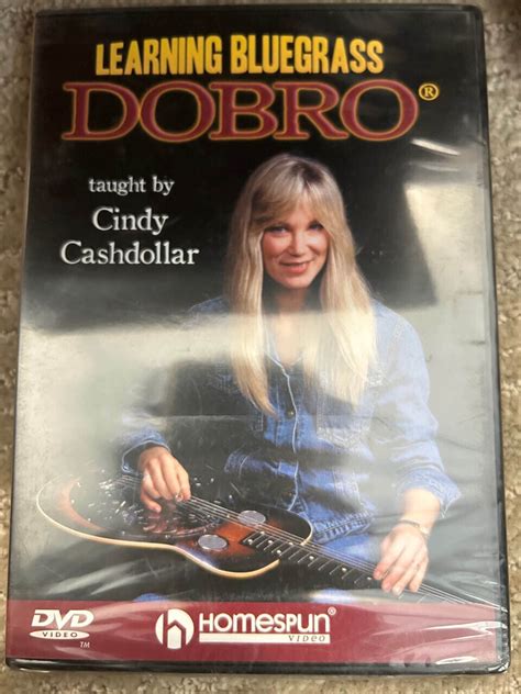 Learning Bluegrass Dobro Cindy Cashdollar Instructional Lessons Music DVD Video | eBay