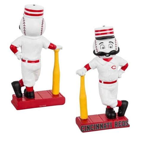 Cincinnati Reds Mascot Statue Mr Red Legs | Cincinnati reds, Red team ...