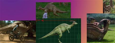 Parasaur differences. by theferretman21 on DeviantArt