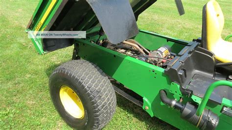 2008 John Deere Tx Turf Gator 4x2 W/ Electric Lift Utility Bed