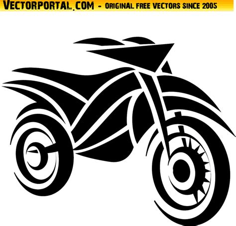 Motorcycle Vector Graphics | FreeVectors