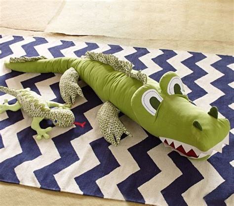 Jumbo Alligator Plush | Pottery barn kids, Doll softie, Pottery barn