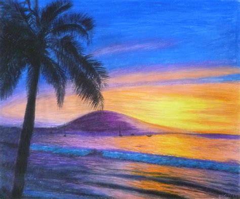 Oil Pastel by megajessica on DeviantArt