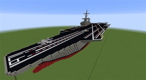 Built an Aircraft Carrier. Thoughts? : r/Minecraft