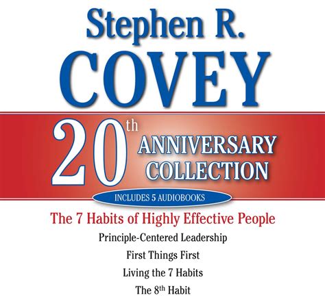 The Stephen R. Covey 20th Anniversary Collection Audiobook on CD by Stephen R. Covey | Official ...