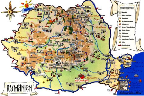 Romania Maps | Printable Maps of Romania for Download