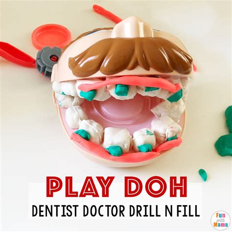 Play Doh Dentist Drill And Fill Toy Review - Fun with Mama