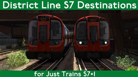 District Line S7 Destinations – Alan Thomson Simulation