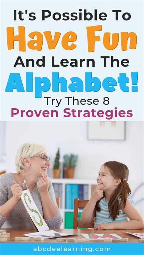 It's Possible To Have Fun and Learn the Alphabet! | Learning the ...