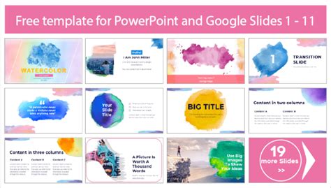 Watercolor Template - PowerPoint Templates and Google Slides